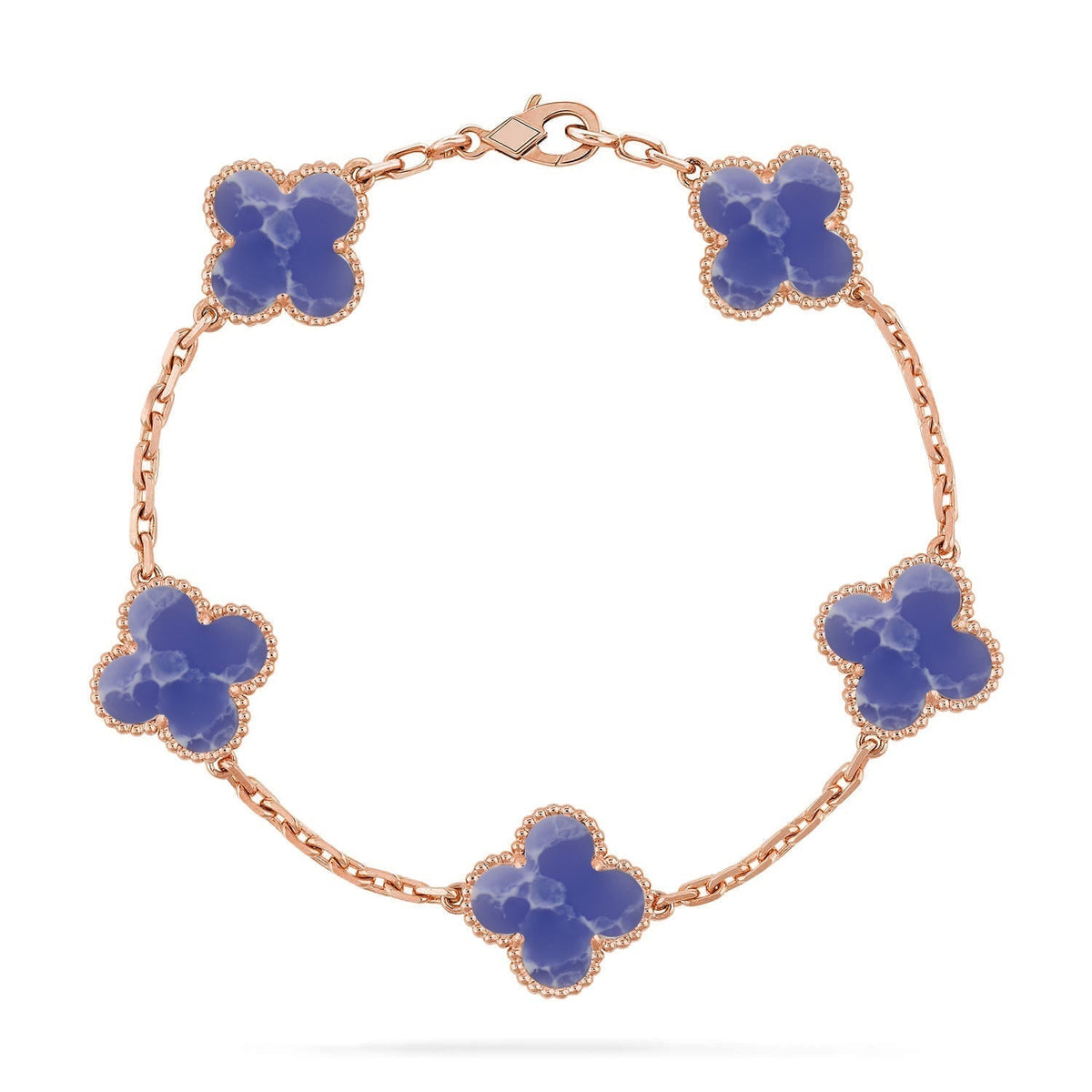 [Veyra Jewelry]New CLOVER 5 MOTIF BLUE VEINS BRACELET COLLECTION