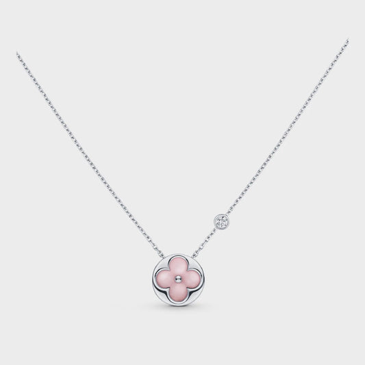 ¡®Veyra Jewelry¡¯SUN MOTIF PINK MOP SILVER BRACELET