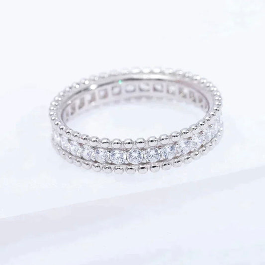 ¡®Veyra Jewelry¡¯PERLEE DIAMOND SILVER RING