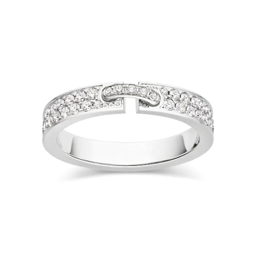 ¡®Veyra Jewelry¡¯ALLIANCE LIENS VIDENCE PAVED DIAMOND 4MM RING