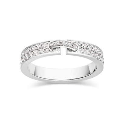 ¡®Veyra Jewelry¡¯ALLIANCE LIENS VIDENCE PAVED DIAMOND 4MM RING