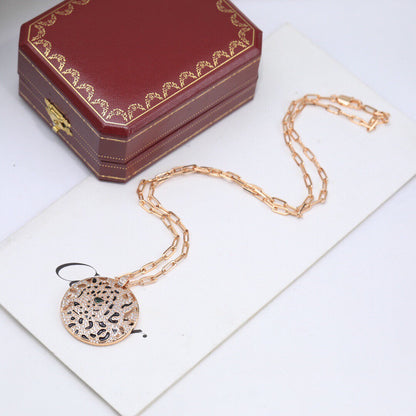 ¡®Veyra Jewelry¡¯Openwork Round Pendant Necklace