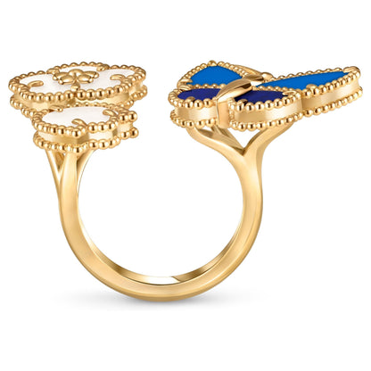 [Veyra Jewelry]LUCKY SPRING BUTTERFLY OPEN-FACE RINGS