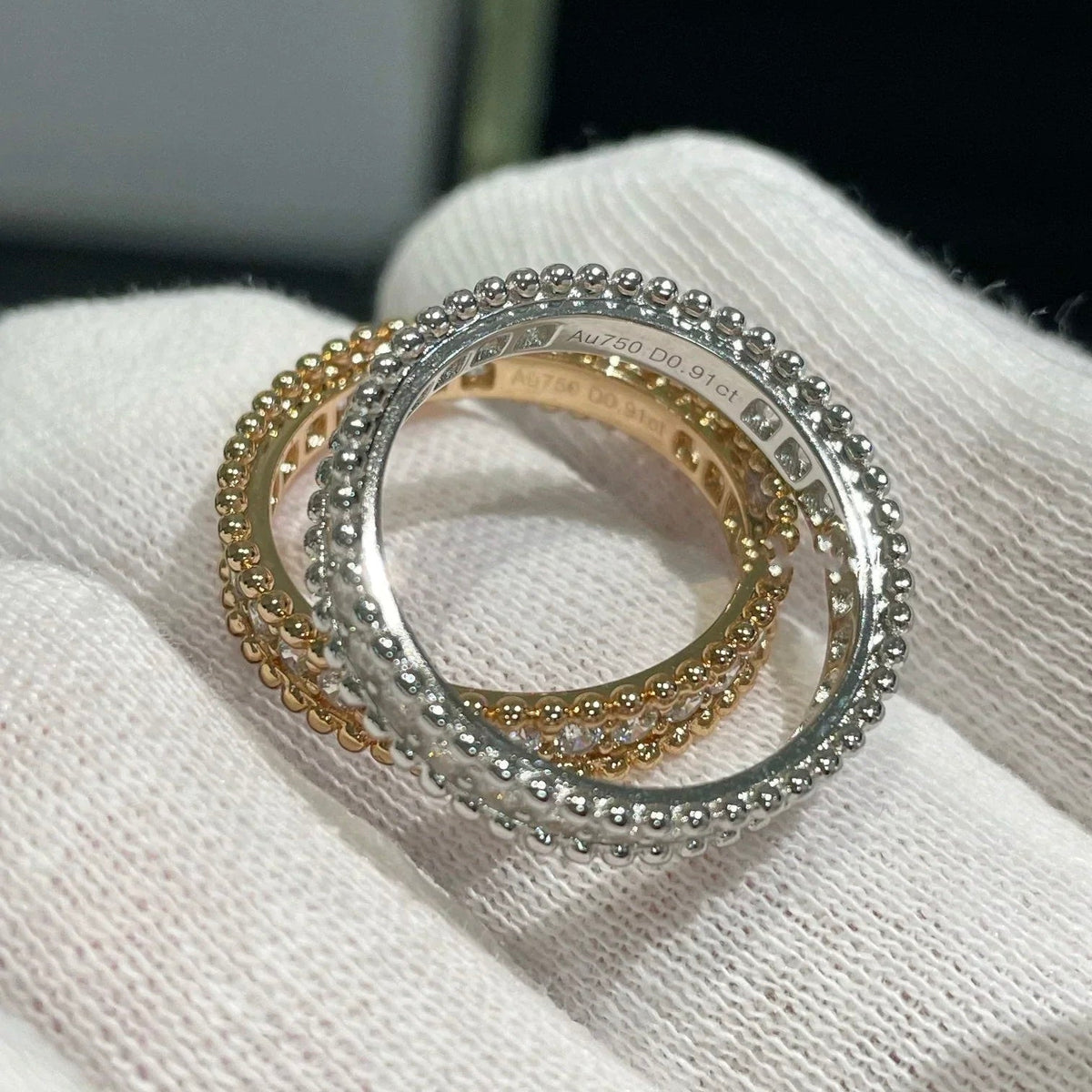 ¡®Veyra Jewelry¡¯PERLEE DIAMOND SILVER RING