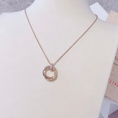 ¡®Veyra Jewelry¡¯TRINITY NECKLACE GOLD  DIAMONDS