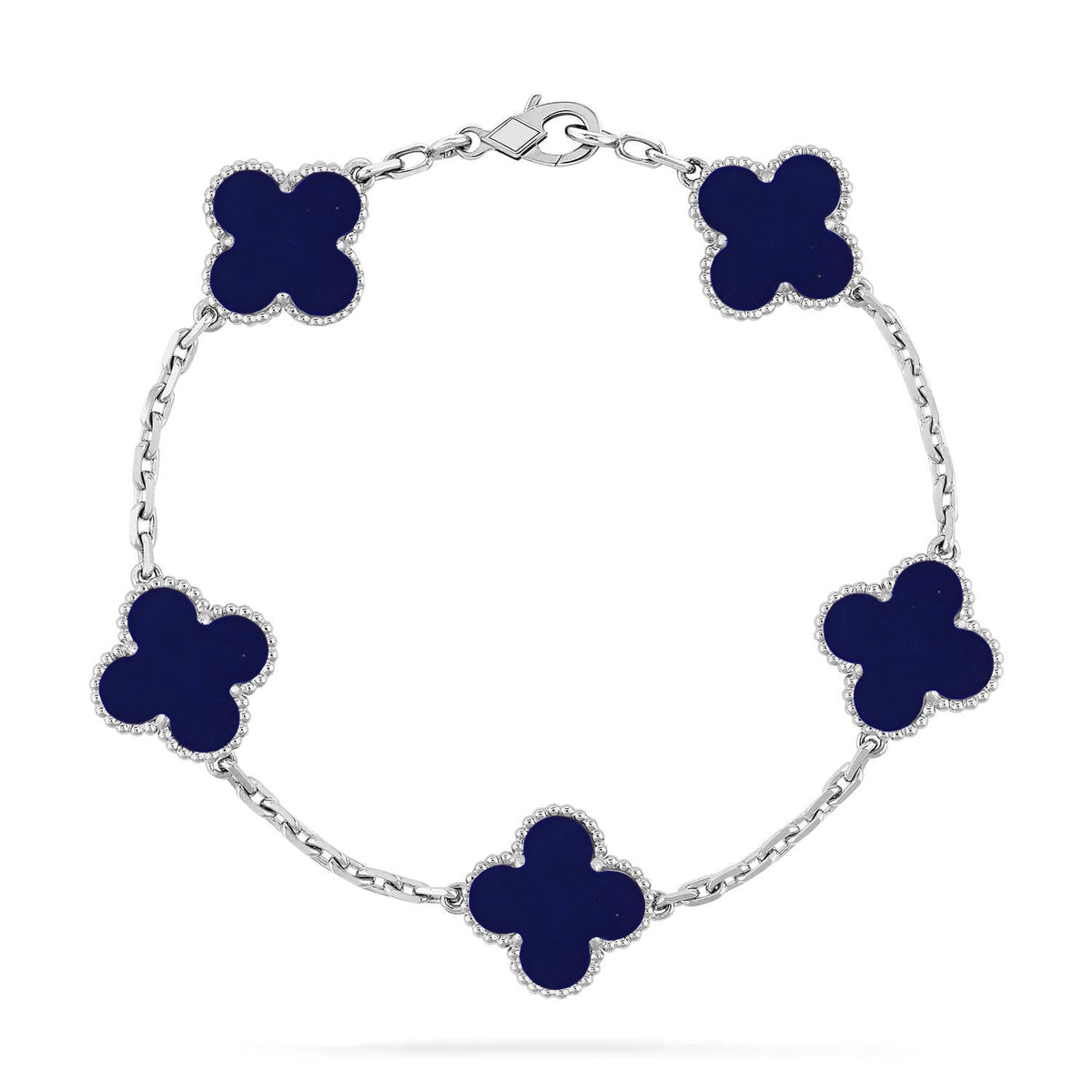[Veyra Jewelry]New CLOVER 5 MOTIF LAPIS LAZULI BRACELET COLLECTION