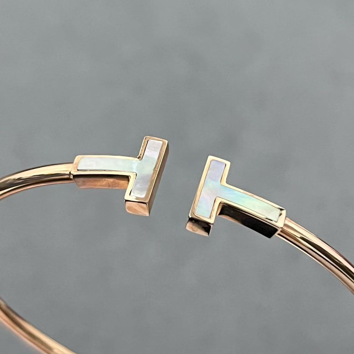 [Veyra Jewelry] T House Double T Open Bangle