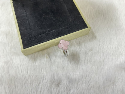 [Veyra Jewelry]Pink Clover Ring