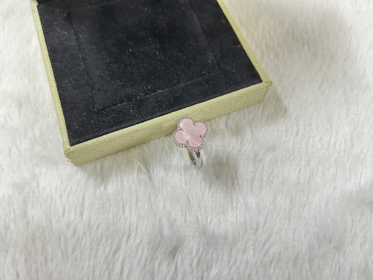 [Veyra Jewelry]Pink Clover Ring