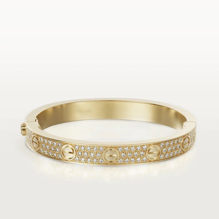 ¡®Veyra Jewelry¡¯LOVE BRACELET 6.1MM DIAMOND-PAVED