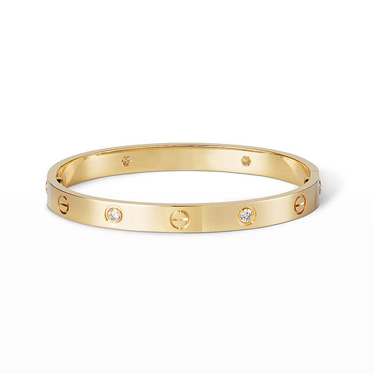 ¡®Veyra Jewelry¡¯LOVE BRACELET 6.1MM 4 DIAMONDS
