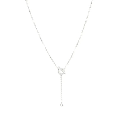 ¡®Veyra Jewelry¡¯FINESSE SILVER DIAMOND NECKLACE
