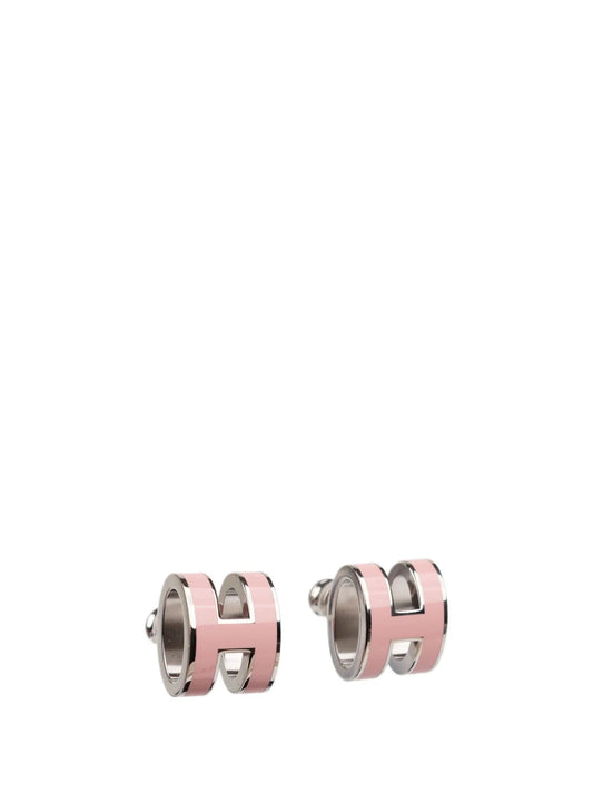 ¡®Veyra Jewelry¡¯MINI POP H SILVER EARRINGS PINK