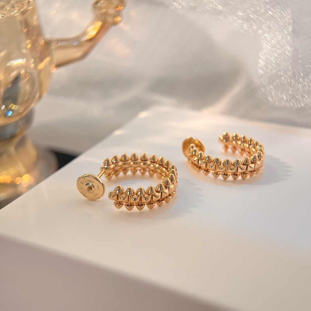 ¡®Veyra Jewelry¡¯CLASH SMALL HOOP EARRINGS