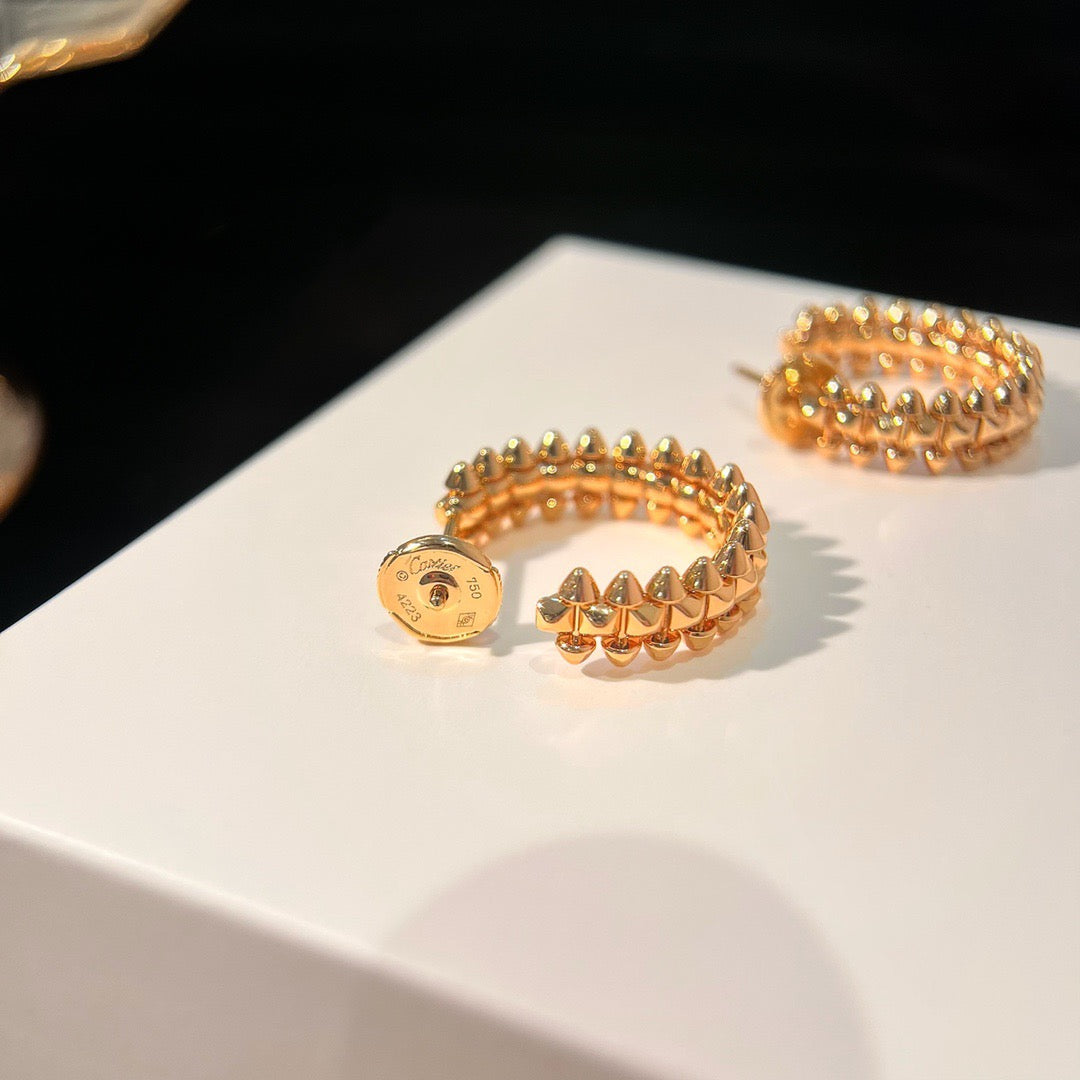 ¡®Veyra Jewelry¡¯CLASH SMALL HOOP EARRINGS