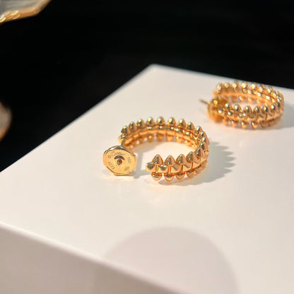¡®Veyra Jewelry¡¯CLASH SMALL HOOP EARRINGS