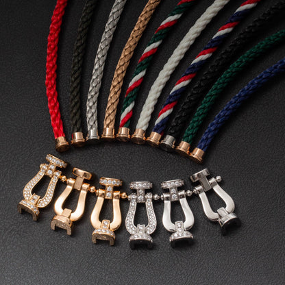 ¡®Veyra Jewelry¡¯FORCE LARGE HORSESHOE NO DIAMOND BRACELET SILVER