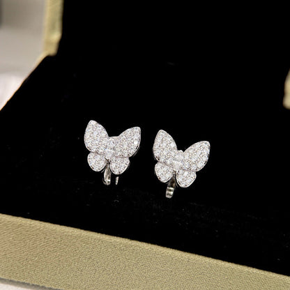 ¡®Veyra Jewelry¡¯BUTTERFLY ALL DIAMOND EARRINGS