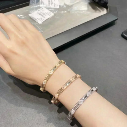 ¡®Veyra Jewelry¡¯CLOVER BRACELET 4MM DIAMONDS