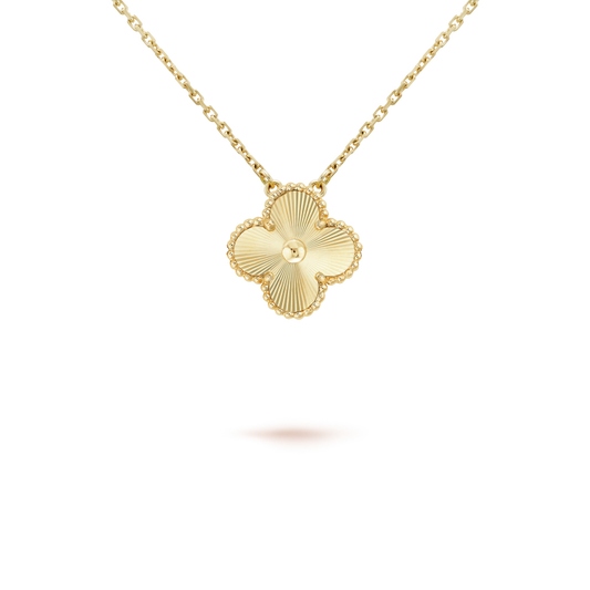 ¡®Veyra Jewelry¡¯CLOVER 15MM LASER NECKLACE