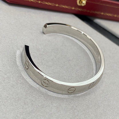 ¡®Veyra Jewelry¡¯LOVE BRACELET 6.1MM 1 DIAMOND OPEN CUFF