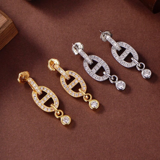 ¡®Veyra Jewelry¡¯HM CHAINE DIAMOND EARRINGS