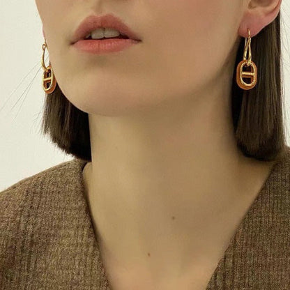 ¡®Veyra Jewelry¡¯HM O'MAILLON GOLD EARRINGS
