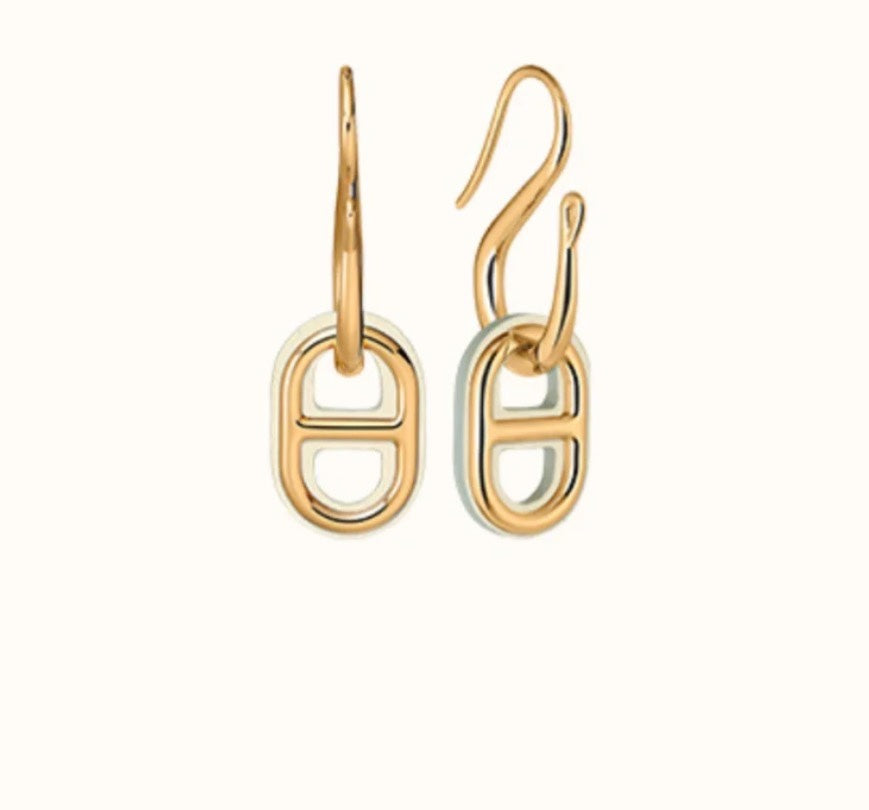 ¡®Veyra Jewelry¡¯HM O'MAILLON GOLD EARRINGS