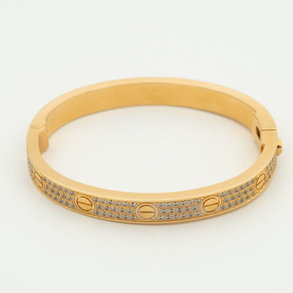 ¡®Veyra Jewelry¡¯LOVE BRACELET 6.1MM DIAMOND-PAVED