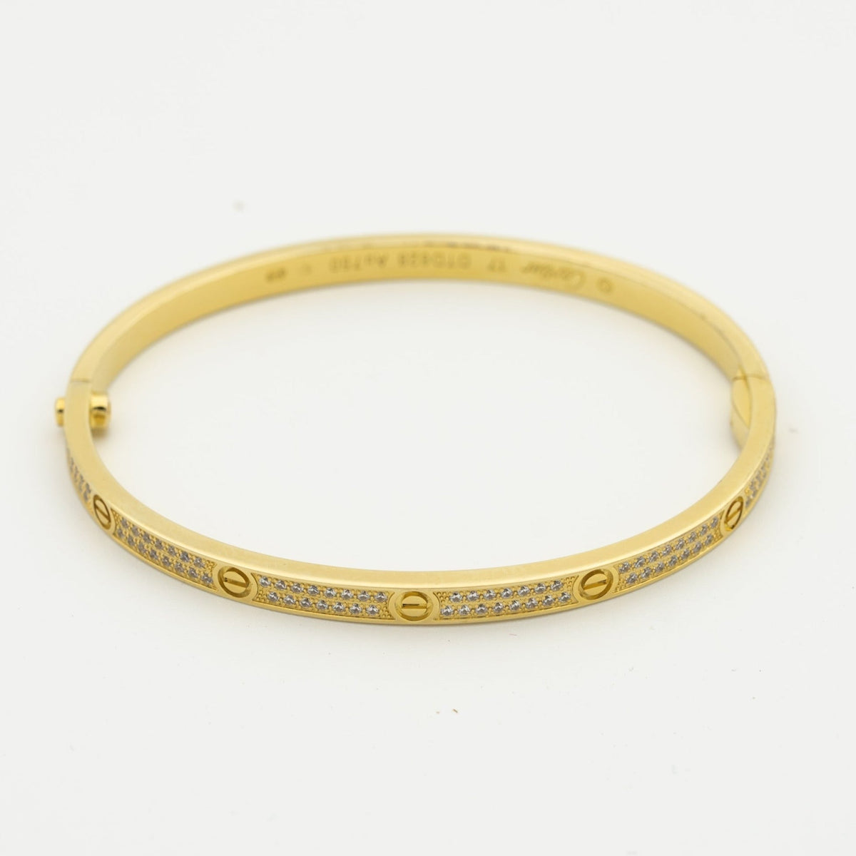 ¡®Veyra Jewelry¡¯LOVE BRACELET 3.65MM DIAMOND-PAVED