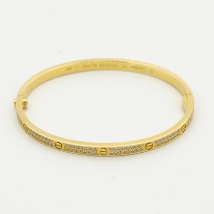 ¡®Veyra Jewelry¡¯LOVE BRACELET 3.65MM DIAMOND-PAVED