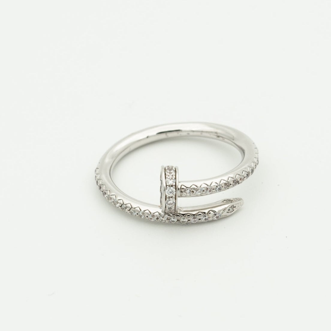 ¡®Veyra Jewelry¡¯JUSTE RING 1.8MM SILVER DIAMONDS