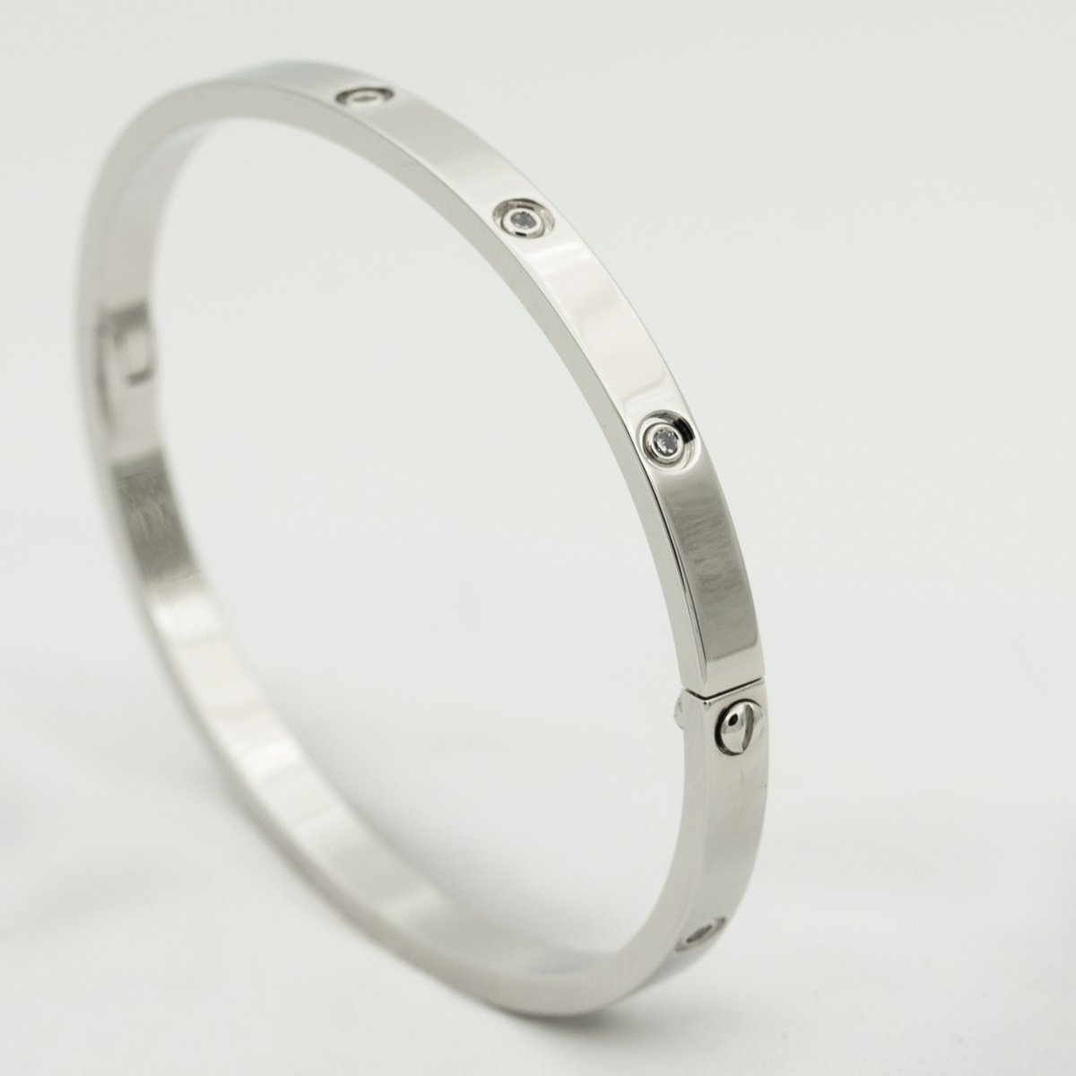 ¡®Veyra Jewelry¡¯LOVE BRACELET 3.65MM 10 DIAMONDS