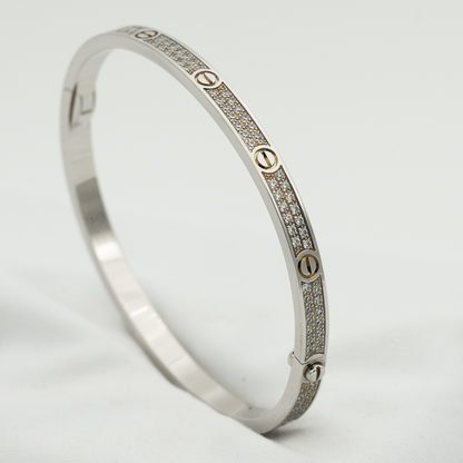 ¡®Veyra Jewelry¡¯LOVE BRACELET 3.65MM DIAMOND-PAVED
