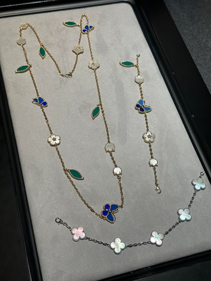[Veyra Jewelry] 26 NEW CLOVER 15 MOTIFS LUCKY NECKLACE