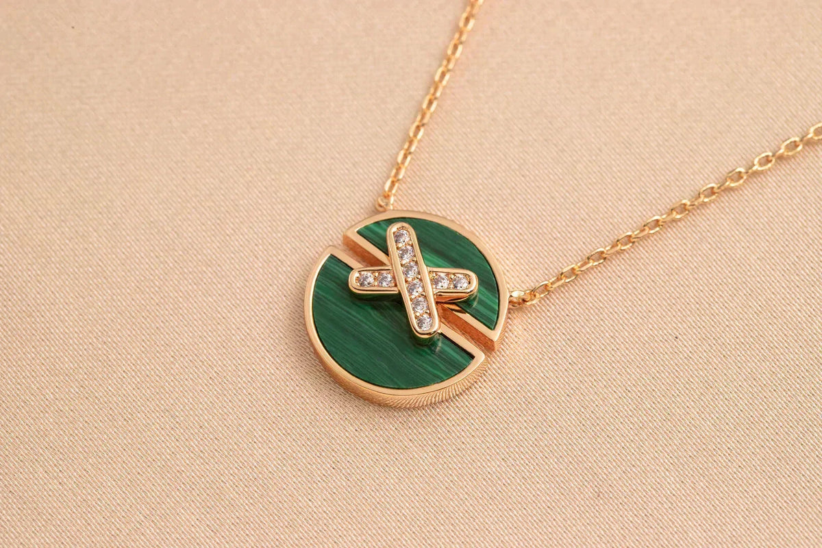 ¡®Veyra Jewelry¡¯JEUX DE ROSE GOLD DIAMOND NECKLACE