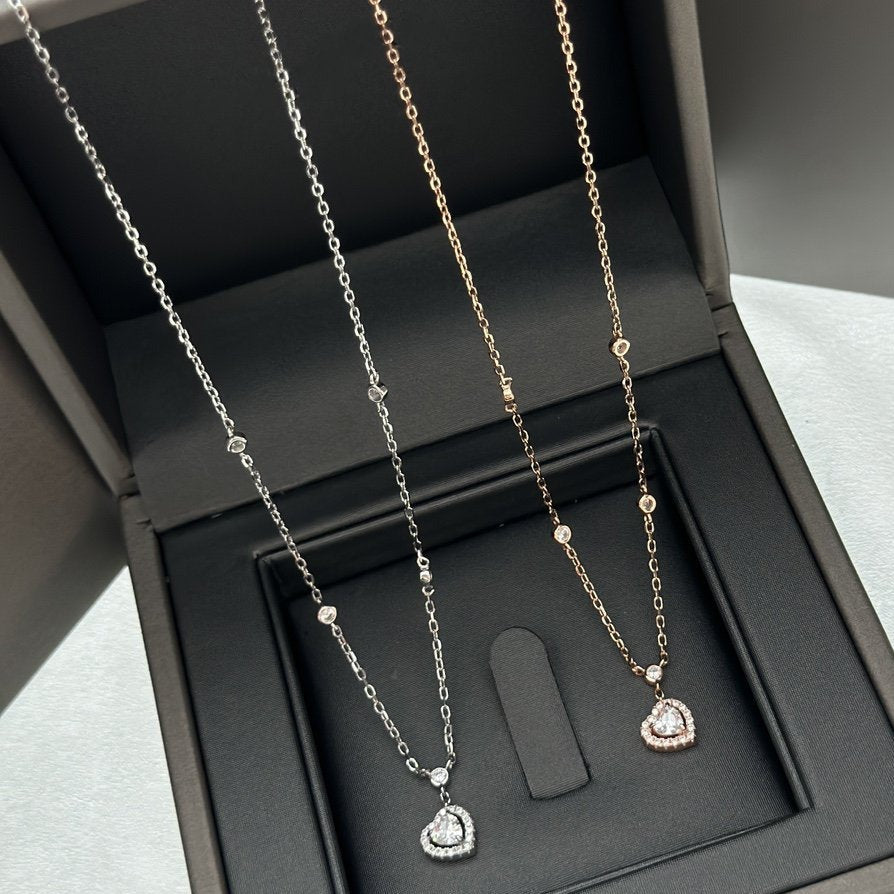 [Veyra Jewelry]JOY HEART DIAMOND NECKLACE