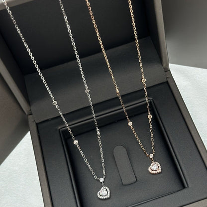 [Veyra Jewelry]JOY HEART DIAMOND NECKLACE