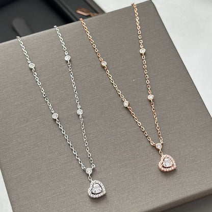 [Veyra Jewelry]JOY HEART DIAMOND NECKLACE