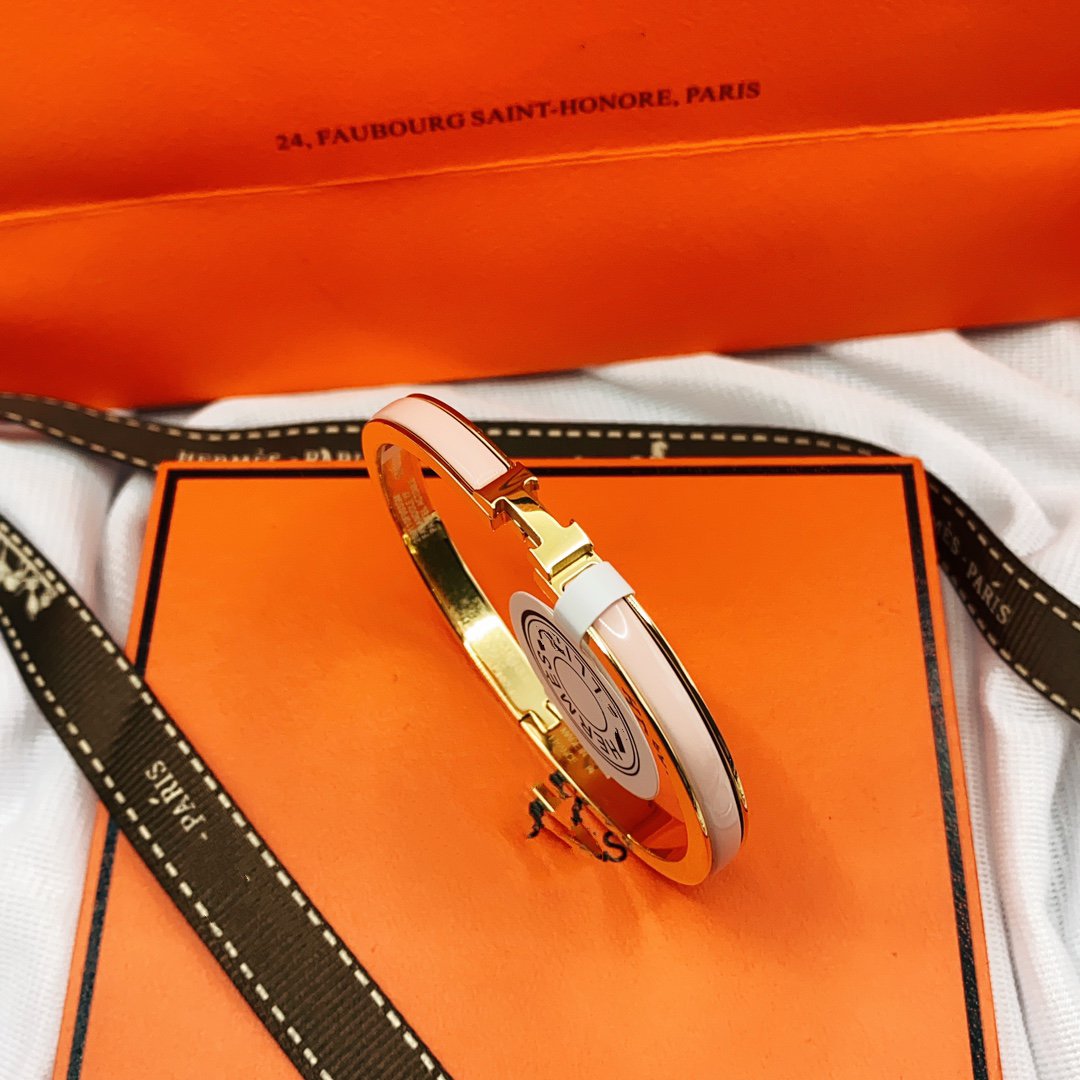 ¡®Veyra Jewelry¡¯CLASSIC HM CLIC  PINK 8MM ENAMEL BRACELET