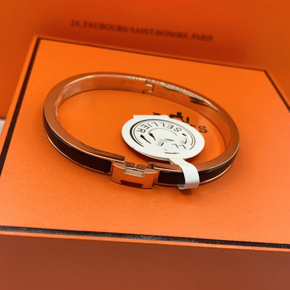 ¡®Veyra Jewelry¡¯CLASSIC HM CLIC BLACK 8MM ENAMEL BRACELET