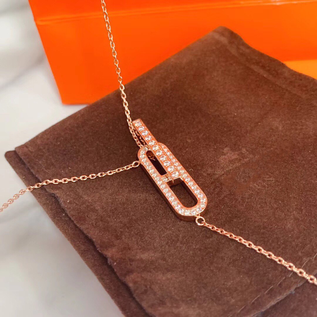 ¡®Veyra Jewelry¡¯HM NECKLACE PLATINUM ROSE GOLD DIAMOND