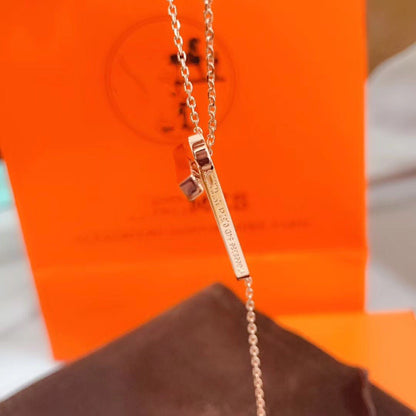 ¡®Veyra Jewelry¡¯HM NECKLACE PLATINUM ROSE GOLD DIAMOND