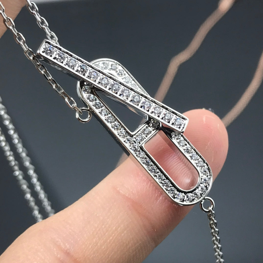 ¡®Veyra Jewelry¡¯HM NECKLACE PLATINUM ROSE GOLD DIAMOND