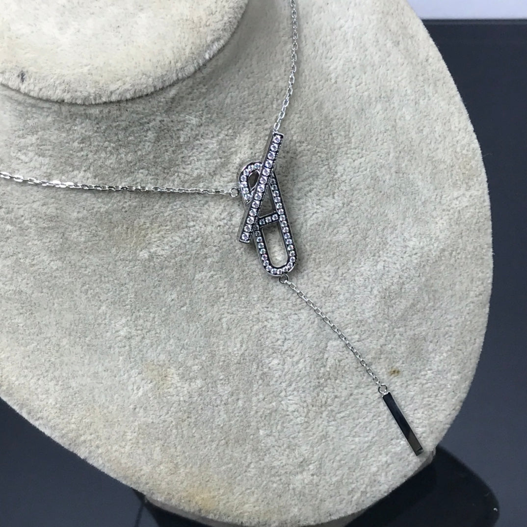 ¡®Veyra Jewelry¡¯HM NECKLACE PLATINUM ROSE GOLD DIAMOND