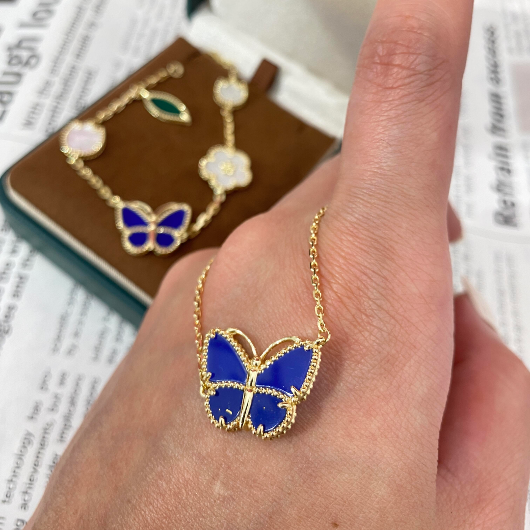 [Veyra Jewelry] 2026 NEW LUCKY BUTTERFLY 1 MOTIFS NECKLACE