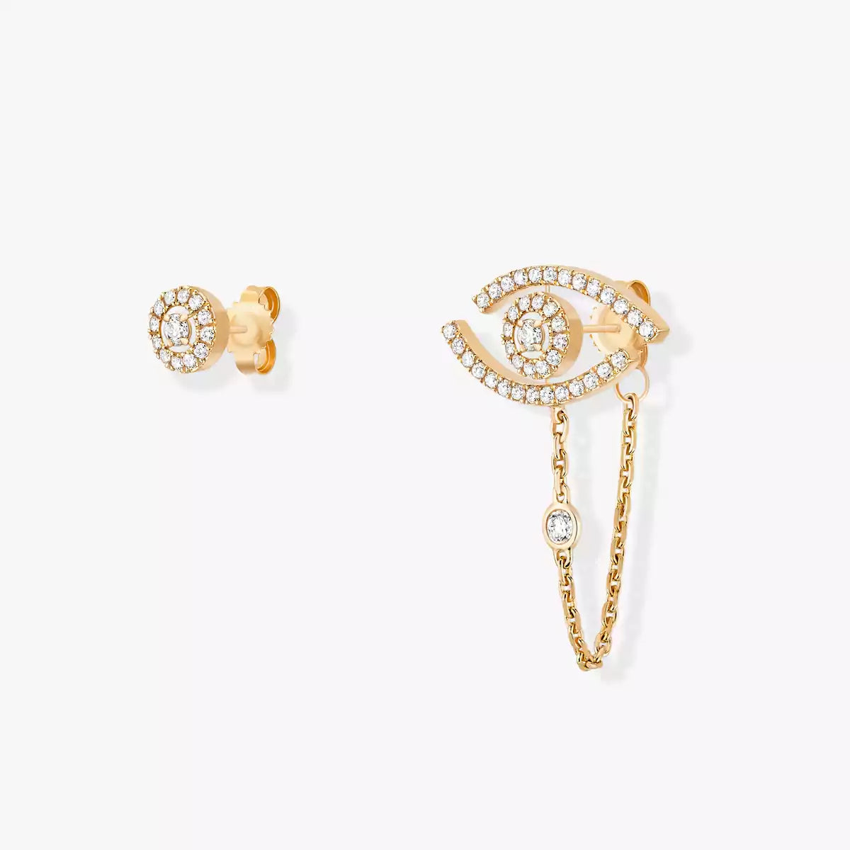 [Veyra Jewelry]Lucky Eye Diamond Earrings