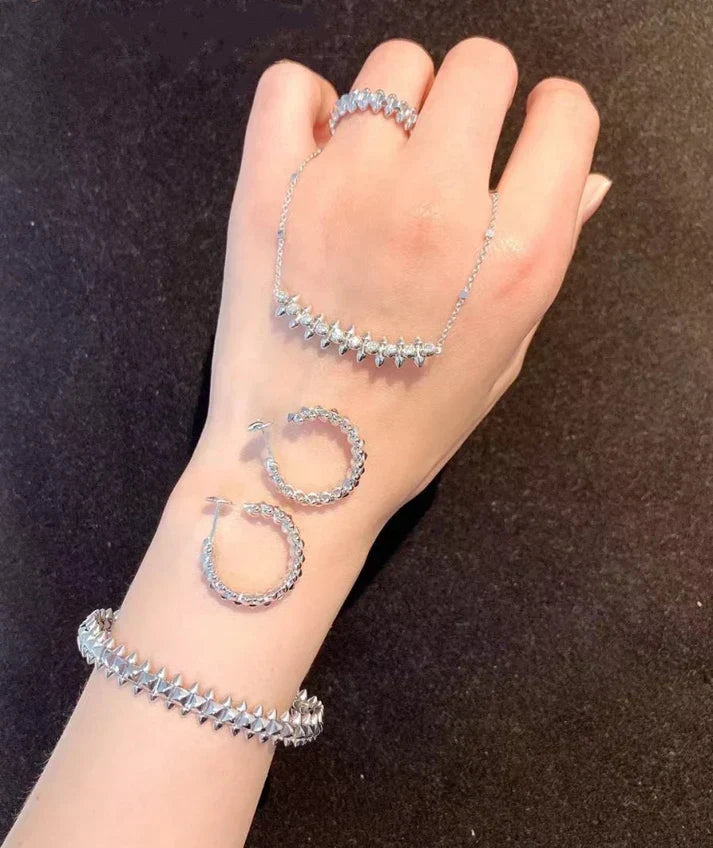 [Veyra Jewelry]CLASH PINK GOLD Silver   Gold  BRACELET