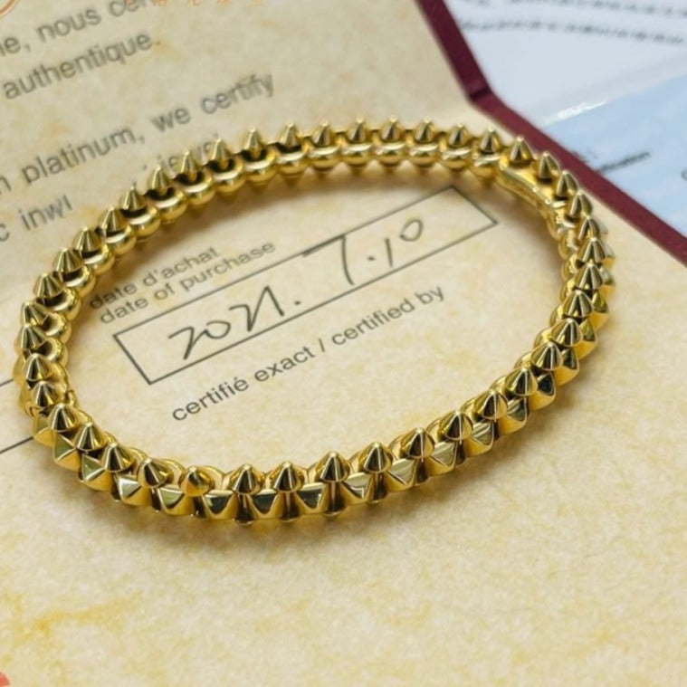 ¡®Veyra Jewelry¡¯CLASH GOLD BRACELET