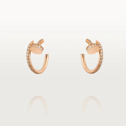 ¡®Veyra Jewelry¡¯JUSTE EARRINGS 12.75MM PINK GOLD DIAMOND
